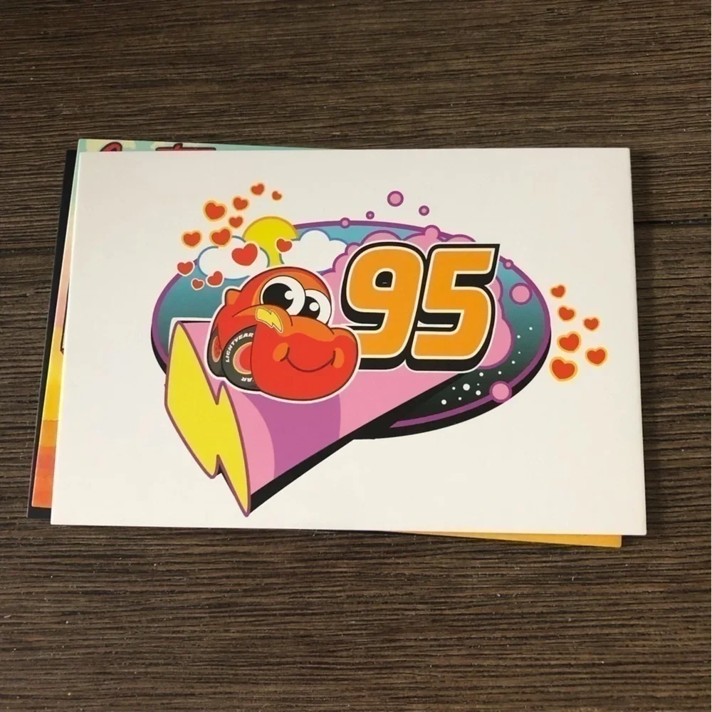 Disney Pixar Movie Postcards: Cars 5 pack.